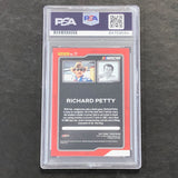 2021 Panini Prizm Racing Flashbacks #77 Richard Petty Signed Card AUTO PSA Slabbed Nascar