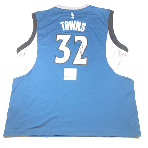Karl-Anthony Towns signed jersey PSA/DNA Autographed Minnesota Timberwolves