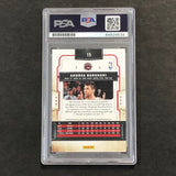 2009-10 Classics Basketball #15 Andrea Bargnani Signed Card AUTO PSA Slabbed Raptors