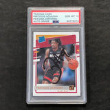 2020-21 Panini Donruss #235 PRECIOUS ACHIUWA Signed Card AUTO 10 PSA/DNA Slabbed RC Heat