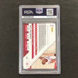 2009-10 Panini Threads #119 Shane Battier Signed Card AUTO 10 PSA/DNA Slabbed Rockets