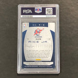 2013-14 Panini Totally Certified #219 Glen Rice Jr. Signed Card AUTO GRADE 10 PSA Slabbed RC Wizards