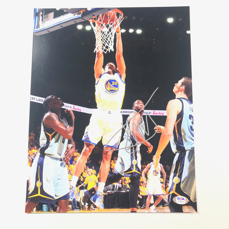 James Michael McAdoo Signed 11x14 photo PSA/DNA Golden State Warriors Autographed
