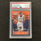 2015-16 Panini Contenders Draft Picks #22 Justin Anderson Signed Card AUTO PSA Slabbed RC Virginia