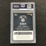 2012-13 Panini Prestige #83 Joe Johnson Signed Card AUTO PSA Slabbed Nets
