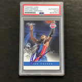 2012-13 Panini Prestige #102 Greg Monroe Signed Card AUTO PSA Slabbed Pistons