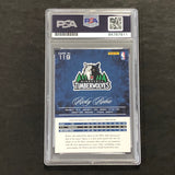 2012-13 Panini Prestige #119 Ricky Rubio Signed Card AUTO PSA Slabbed Timberwolves