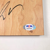Rudy Gay signed Floorboard PSA/DNA San Antonio Spurs autographed