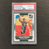 2014-15 Panini Donruss #202 JABARI PARKER Signed Card AUTO 10 PSA Slabbed RC Bucks