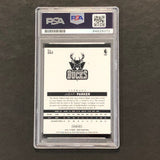 2014-15 NBA Hoops #262 84/99 JABARI PARKER Signed Card AUTO 10 PSA Slabbed RC Bucks
