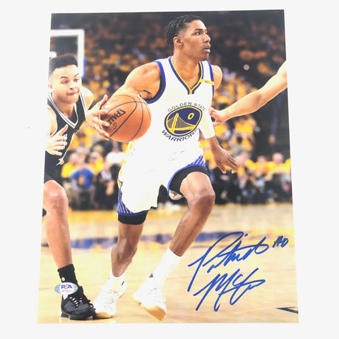 Patrick McCaw signed 11x14 photo PSA/DNA Golden State Warriors Autographed