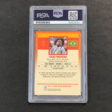 2013-14 Fleer Retro #44 Lucas Nogueira Signed Card AUTO 10 PSA Slabbed RC Brazil