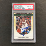 2011-12 Panini NBA Hoops #130 Larry Sanders Signed Card AUTO GRADE 10 PSA/DNA Slabbed Bucks