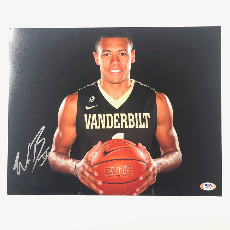 Wade Baldwin signed 11x14 photo PSA/DNA Memphis Grizzlies Autographed