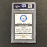 2014-15 Panini Complete #186 Jakarr Sampson Signed Card AUTO PSA Slabbed RC 76ers