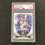 2008-09 Fleer NBA Hot Prospects #88 Deron Williams Signed Card AUTO PSA Slabbed Jazz