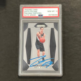 2017-18 Panini Prizm #144 ZACH COLLINS Signed Card AUTO 10 PSA Slabbed RC Blazers