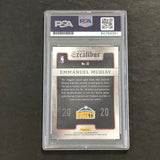 2015-16 Panini Excalibur #32 Emmanuel Mudiay Signed Rookie Card AUTO 10 PSA Slabbed RC Nuggets