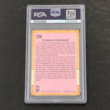 1991 Fleer #234 All Star Game PSA 7 NM A Game of Contrasts