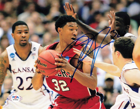 Justin Harper signed 8x10 photo PSA/DNA Richmond Spiders Autographed