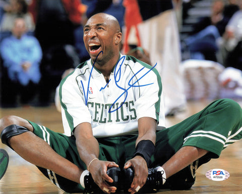 Vin Baker signed 8x10 photo PSA/DNA Boston Celtics Autographed