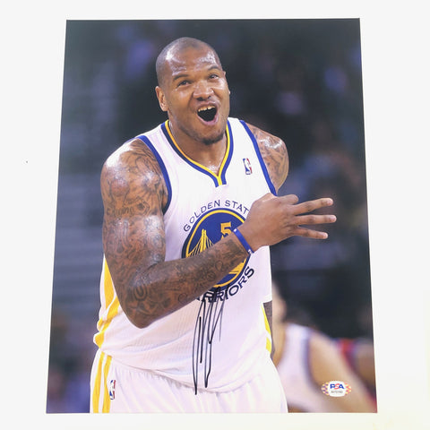 Marreese Speights signed 11x14 photo PSA/DNA Golden State Warriors Autographed
