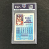 1993 Topps #384 Michael Jordan PSA 8 NM-MT Bulls
