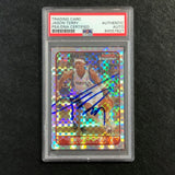 2006-07 Bowman Chrome #37 Jason Terry Signed Card AUTO PSA Slabbed Mavericks