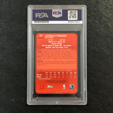 2006-07 Bowman Chrome #37 Jason Terry Signed Card AUTO PSA Slabbed Mavericks