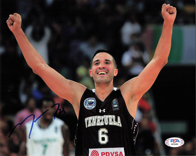 GRIEVIS VAZQUEZ signed 8x10 photo PSA/DNA Venezuela Autographed