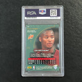 2000-01 Upper Deck Ovation #52 Rashard Lewis Signed Card AUTO PSA/DNA Slabbed  Seattle Supersonics