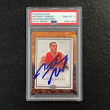 2007-08 Artifacts Basketball #94 Anthony Parker Signed Card AUTO 10 PSA Slabbed Raptors