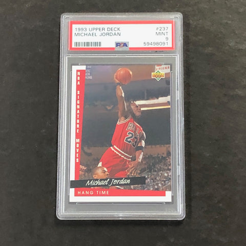 1993 Upper Deck #237 Michael Jordan PSA 9 Mint Bulls