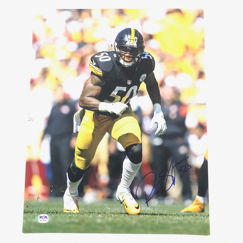 Ryan Shazier signed 11x14 photo PSA/DNA Pittsburgh Steelers Autographed