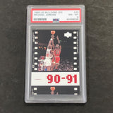 1998 UD MJ Living Leg #49 Michael Jordan PSA 8 NM-MT Bulls