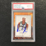 2007-08 Upper Deck Artifacts #55 Randy Foye Signed Card AUTO 10 PSA Slabbed Timberwolves