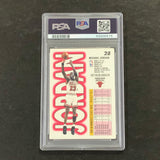 1993 Fleer #28 Michael Jordan PSA 2 Good Chicago Bulls