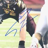 Eric Fisher signed 11x14 photo PSA/DNA Central Michigan Chippewas Autographed