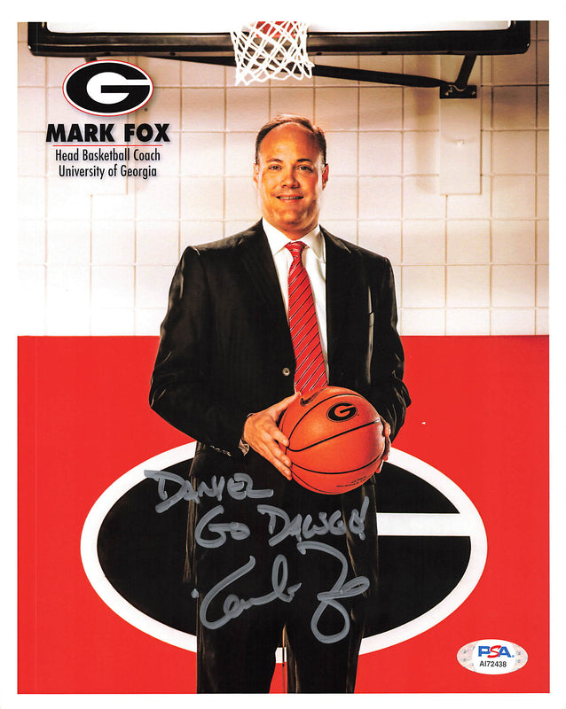 MARK FOX signed 8x10 photo PSA/DNA California Golden Bears Autographed