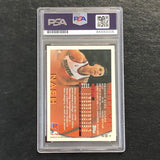 1996-97 Topps #182 Steve Nash Signed Card AUTO 10 PSA Slabbed Suns