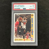 1991 Upper Deck #69 Michael Jordan PSA 8 NM-MT Bulls