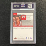 2009-10 Upper Deck #25 Joakim Noah Signed Card AUTO PSA Slabbed Bulls