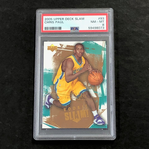 2005 Upper Deck Slam #93 Chris Paul PSA 8 NM-MT Hornets