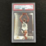2003 Upper Deck MVP #MM3 Tim Duncan PSA 7 Monumental Moments