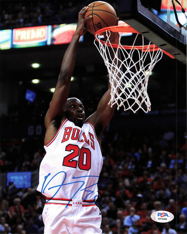 QUINCY PONDEXTER signed 8x10 photo PSA/DNA Chicago Bulls Autographed