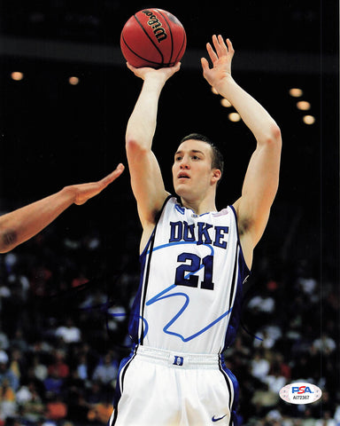 MARSHALL PLUMLEE signed 8x10 Photo PSA/DNA Duke Blue Devils Autographed