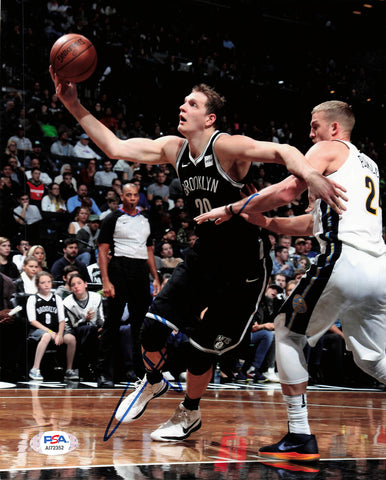 TIMOFEY MOZGOV signed 8x10 photo PSA/DNA Brooklyn Nets Autographed