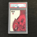 1997 Coll. Choice #385 Michael Jordan PSA 7 NM Bulls
