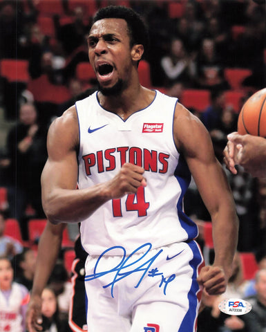 ISH SMITH signed 8x10 photo PSA/DNA Detroit Pistons Autographed