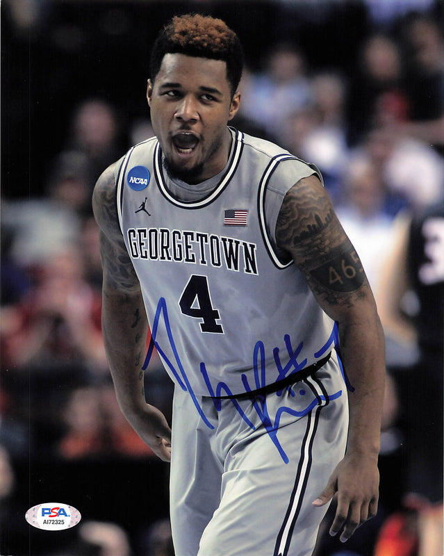 D'VAUNTES SMITH-RIVERA signed 8x10 photo PSA/DNA Georgetown Hoyas Autographed